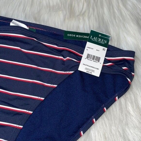 Lauren Ralph Lauren Womens Size 14 Dylan Stripe Hipster Bottom - Picture 6 of 8